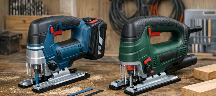 Stichsaegearten erklaert: Akku-, Elektrostichsaege und Pendelhubstichsaege im Vergleich