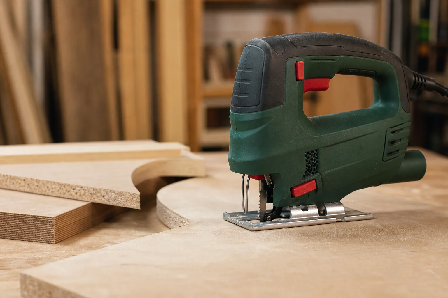 Mit der Stichsaege Holz bearbeiten: So gelingt dein Zuschnitt praezise und sauber